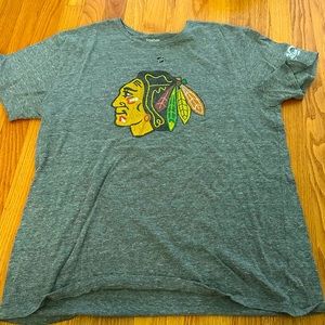 Chicago Blackhawks Grey Toews Tshirt